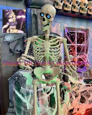 6FT BLUETOOTH SKELLTON PRE ORDER NOW FOR HALLOWEEN 2025 PRICE ADVERTISED IS DEPOSIT FOR PRE ORDER ONLY PLEASE READ DESCRIPTION