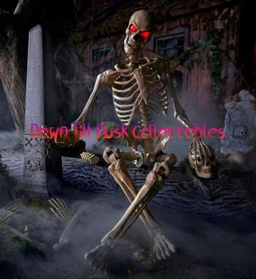 5FT ULTRA POSSABLE SKELETON PRE ORDER NOW FOR HALLOWEEN 2025 PRICE ADVERTISED IS DEPOSIT FOR PRE ORDER ONLY PLEASE READ DESCRIPTION