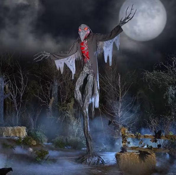 15 ft Grave &amp; Bones Giant-Sized Animated LED Gally-Crow PRE ORDER NOW FOR 2026
