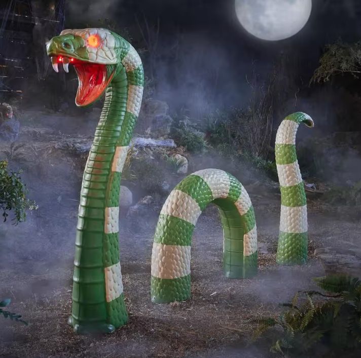 4 ft. Gruesome Grounds Yard Snake PRE ORDER NOW FOR 2026
