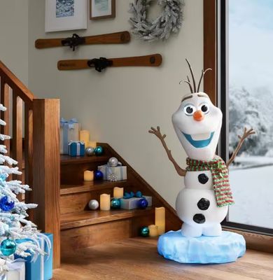 4 ft. Animated LED Holiday Olaf ORDER NOW FOR CHRISTMAS in stock now