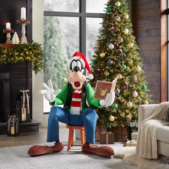4 ft. Animated Holiday Goofy A4 ORDER NOW 1 IN STOCK NOW SOLD OUT IN THE USA
