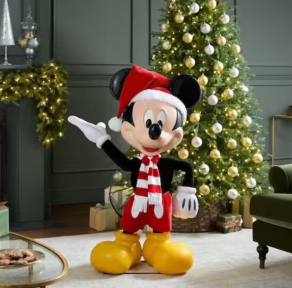 4 ft. Animated Holiday Mickey Mouse A5 PRE ORDER NOW FOR CHRISTMAS 2026 WE HAVE SECURED VERY LIMITED STOCK