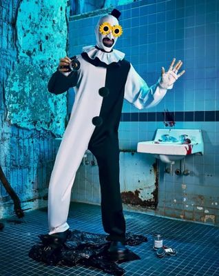 6.2 Ft Art the Clown Animatronic - Terrifier ORDER AIRFREIGHT DIRECT TO YOU AUSTRALIA WIDE