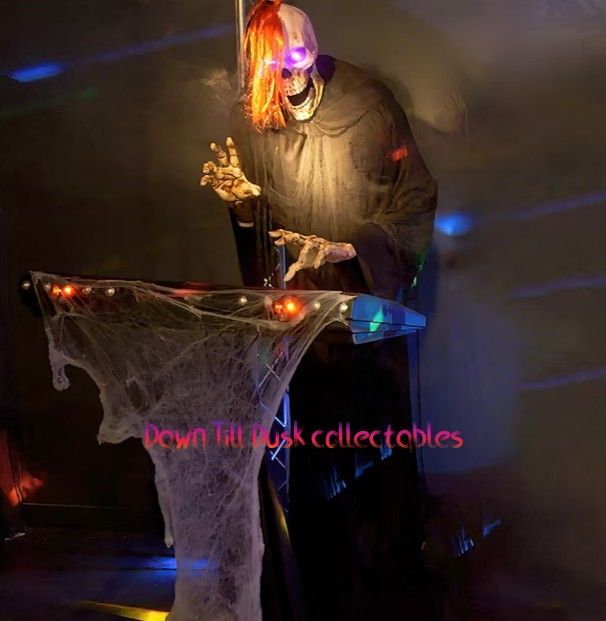 Haunted Living 6-ft Bluetooth Reaper Band LED Keyboard Player Animatronic FOR HALLOWEEN 2026 DELIVERY INCLUDED AUSTRALIA WIDE