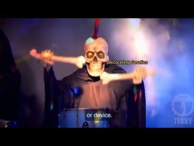 Haunted Living 6-ft Bluetooth Reaper Band LED Keyboard Player Animatronic FOR HALLOWEEN 2026 DELIVERY INCLUDED AUSTRALIA WIDE