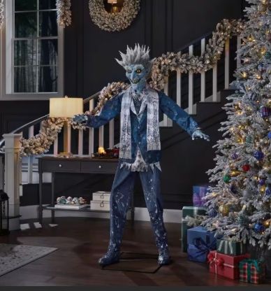 6 ft. Animated LED Jack Frost CHRISTMAS ANIMARONIC DECORATION IN STOCK SALE ON NOW