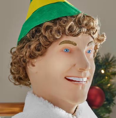 6.5 ft. Animated Buddy the Elf™CHRISTMAS ANIMARONIC DECORATION IN STOCK SALE ON NOW