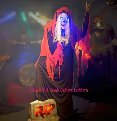 Haunted Living 7-ft Bluetooth Reaper Band LED Singer Animatronic FOR HALLOWEEN 2026 DELIVERY INCLUDED AUSTRALIA WIDE