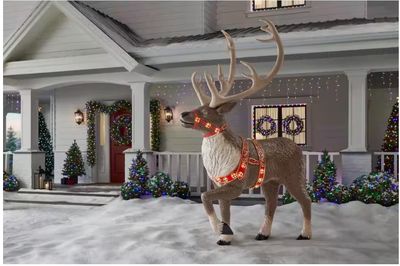 8.5 ft. Giant -Sized LED Towering Reindeer CHRISTMAS DECORATION PRE ORDER FOR 2026