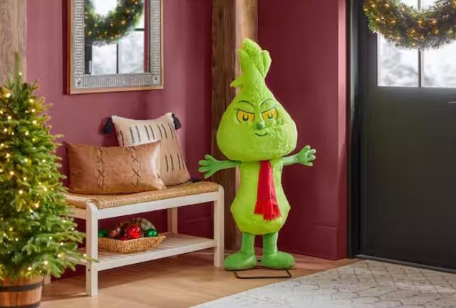 HOME DEPOT 4 ft. Animated Grinch IN STOCK NOW
