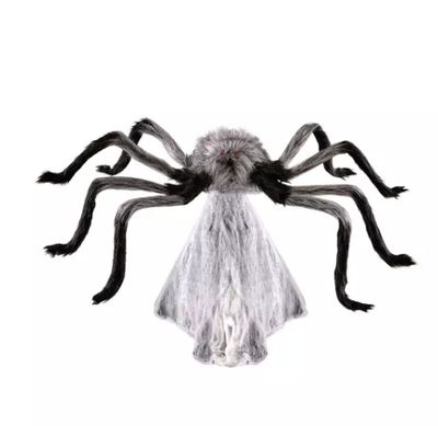 1 Ft 9 In LED Gray Jumping Spider Animatronic ORDER AIRFREIGHT DIRECT AUSTRALIA WIDE AND NEW ZEALAND