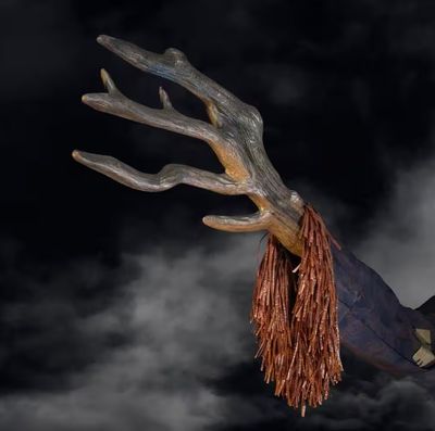 15 ft. Gruesome Grounds Giant-Sized Animated LED Worricrow H10 PRE ORDER NOW FOR 2026