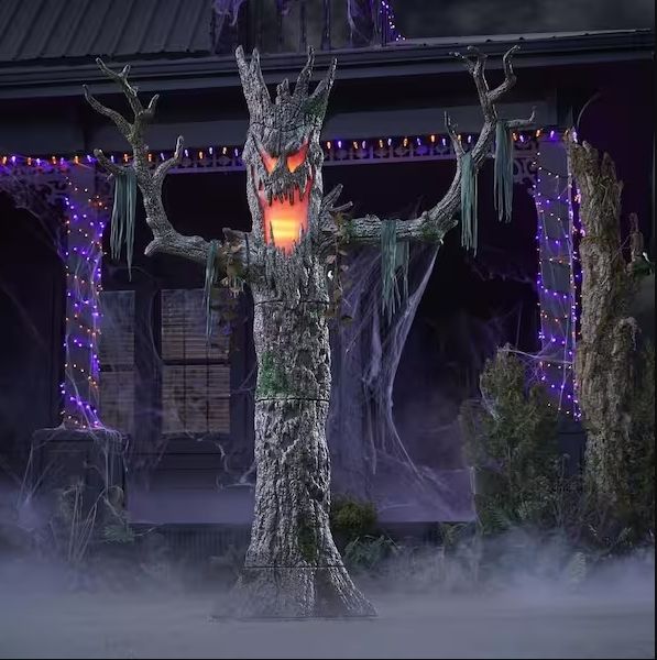 9ft GRUESOME GROUNDS GIANT SIZED COLOR CHANGING LED MURDEROUS MAPLE PRE ORDER HALLOWEEN 2026