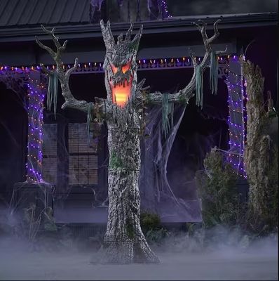 9ft GRUESOME GROUNDS GIANT SIZED COLOR CHANGING LED MURDEROUS MAPLE PRE ORDER HALLOWEEN 2026
