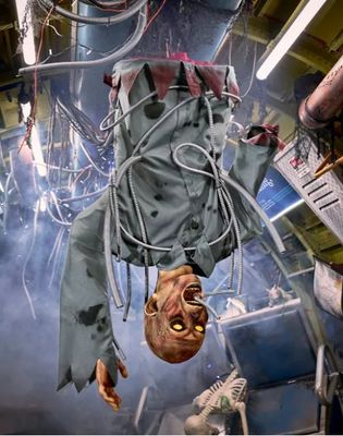 3 Ft 6 In Electrified Corpse Animatronic ORDER AIRFREIGHT DIRECT TO YOU.