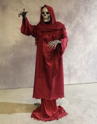 6 Ft 6 In Red Death Animatronic - Beastcraft  ORDER AIRFREIGHT DIRECT TO YOU.