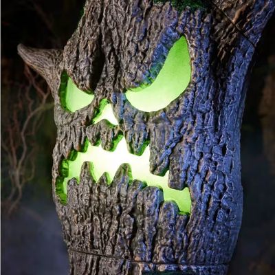 6 ft. Gruesome Grounds Color Changing LED Scowling Sapling PRE ORDER FOR HALLOWEEN 2026