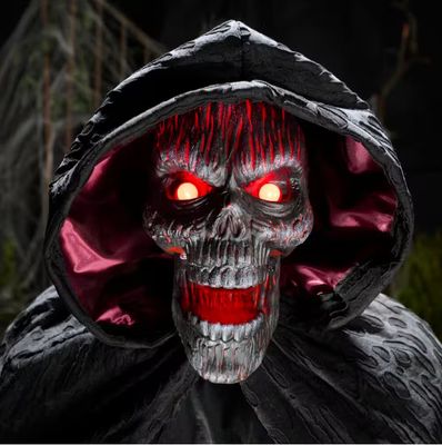 7.5 ft. Grave &amp; Bones Animated LED Fiery Reaper H20 PRE ORDER NOW FOR 2026