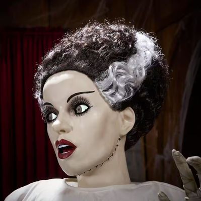6 ft. Animated LED Bride of Frankenstein ORDER NOW FOR HALLOWEEN 2025