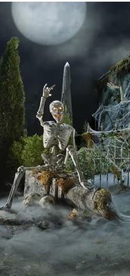 5 ft. Grave &amp; Bones LED Ultraposeable Corpse IN STOCK FOR HALLOWEEN 2026