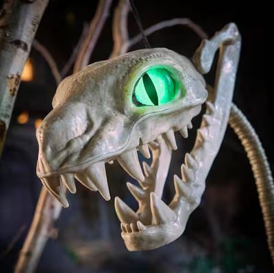 5.5 ft. Grave &amp; Bones LED Ultraposeable Constrictor Skeleton IN STOCK ON SALE