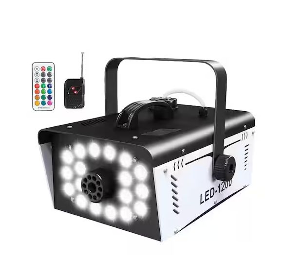 1200-Watt Fog Machine with 1-Gallon Tank and Remote Control for Halloween, Party, and Stage Decor PRE ORDER 2026