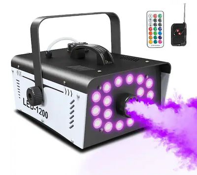 1200-Watt Fog Machine with 1-Gallon Tank and Remote Control for Halloween, Party, and Stage Decor PRE ORDER 2026