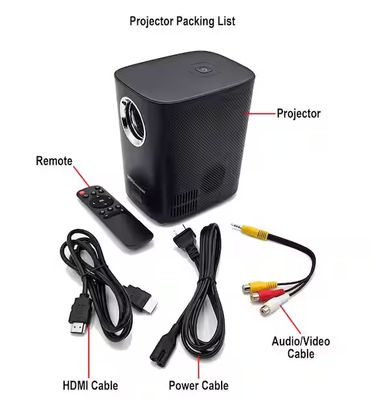 USB Projector Kit-AtmosFX Boo Crew USB Projector 5.5 ft. x 9 ft. L Gray Holographic Screen PRE ORDER 2026