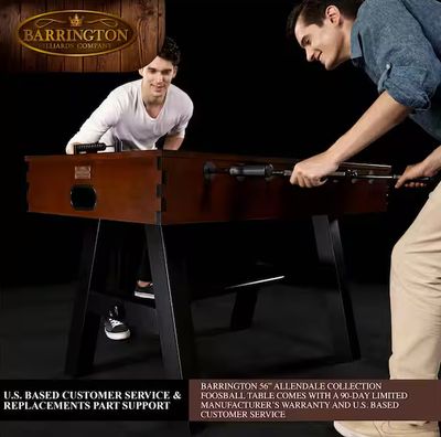 Allendale Collection 56 in. Foosball Table PRE ORDER 2026