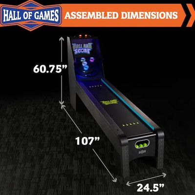 9 ft. Roll and Score with LED Lights and Electronic Scorer PRE ORDER 2026