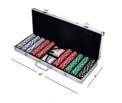 500 Dice Style Poker Chip Set pre order