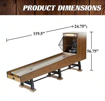 Coventry Collection 10 ft. Roll and Score Game with Electronic Scorer and LED Lights PRE ORDER 2026