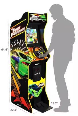 The Fast and the Furious Deluxe Arcade Machine with Steering Wheel PRE ORDER 2026