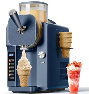 68 oz. Blue Snow Cone Machine and Ice Cream Maker with 5-Preset Programs and Self-Cleaning Function PRE ORDER 2026