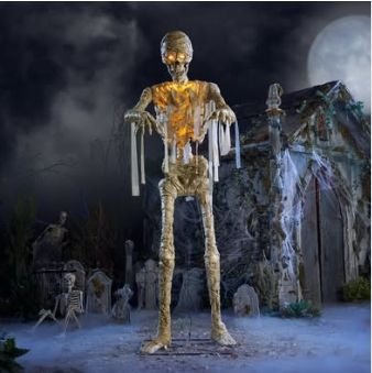 11 FT Grave &amp; Bones Giant-Sized LED Mummy PRE ORDER NOW FOR HALLOWEEN 2026
