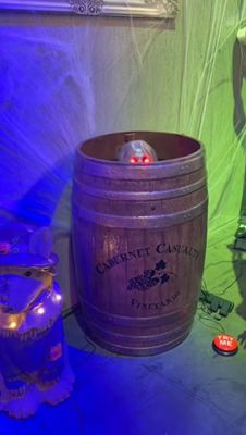 4.5 FT Grave &amp; Bones Animated LED Cabernet Casualty PRE ORDER NOW FOR HALLOWEEN 2026