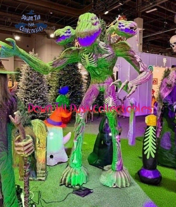 3 HEADED VENUS FLY TRAP LOOKING TREE ANIMATED PRE ORDER NOW FOR HALLOWEEN 2026 PRICE ADVERTISED IS DEPOSIT FOR PRE ORDER ONLY PLEASE READ DESCRIPTION