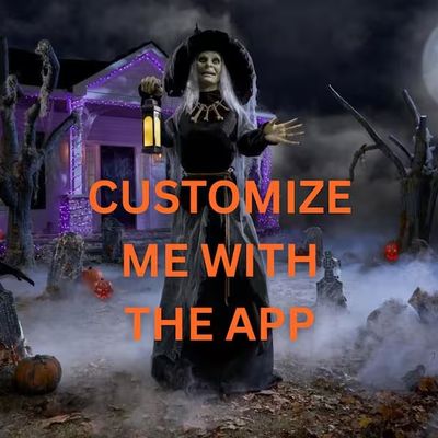7 ft App-controlled Lethal Lily PRE ORDER NOW FOR HALLOWEEN 2026