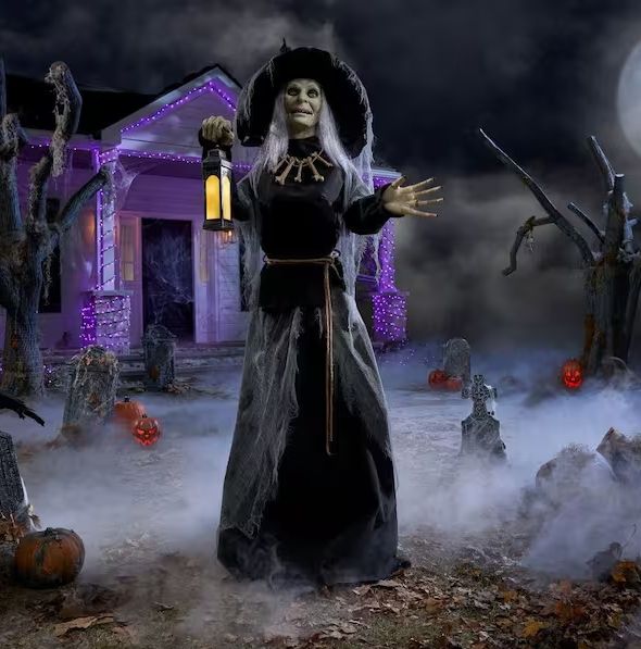7 FT Wicked Woods Animated LED App Controlled Lethal Lily FOR HALLOWEEN 2026 HALFWAY TO HALLOWEEN PRE ORDER NOW FOR 2026 last one from the halfway to Halloween event
