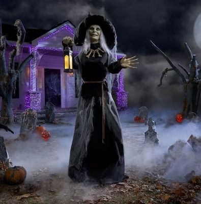 7 FT Wicked Woods Animated LED App Controlled Lethal Lily FOR HALLOWEEN 2026 HALFWAY TO HALLOWEEN PRE ORDER NOW FOR 2026 last one from the halfway to Halloween event