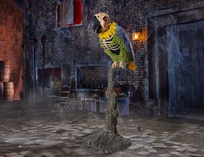 5 FT Dead Water Animated LED Rotwing Parrot PRE ORDER NOW FOR HALLOWEEN 2026