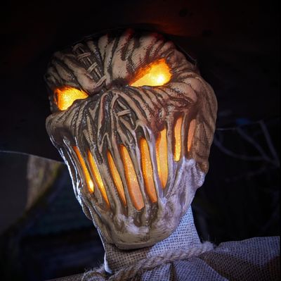 6.5 FT Wicked Woods Animated LED Stalking Scarecrow  PRE ORDER NOW FOR HALLOWEEN 2026
