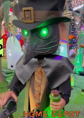 3.5 FT Wicked Woods Animated LED Plague Rat PRE ORDER NOW FOR HALLOWEEN 2026
