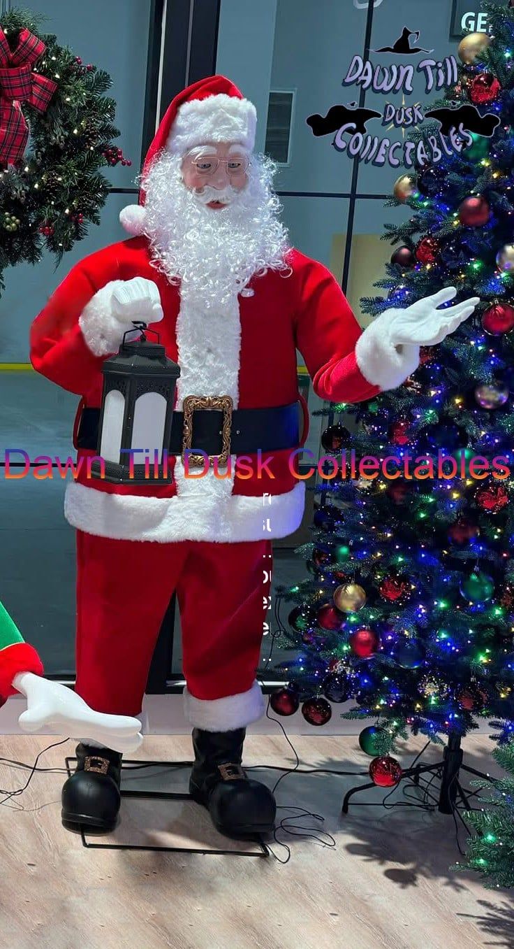 SANTA WITH LANTERN PRE ORDER NOW FOR CHRISTMAS 2026 PRICE ADVERTISED IS DEPOSIT FOR PRE ORDER ONLY PLEASE READ DESCRIPTION