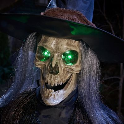 7 FT Wicked Woods Animated LED Macabre Witch PRE ORDER NOW FOR HALLOWEEN 2026