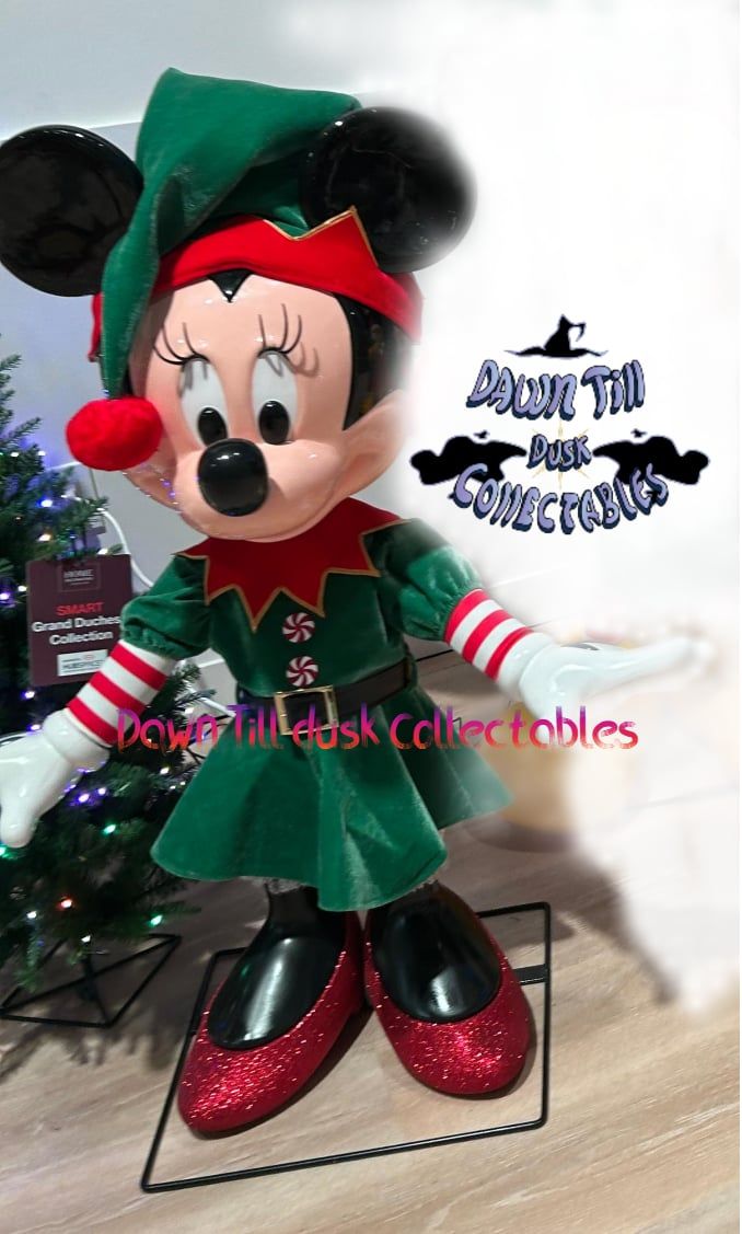 ​Animated Holiday Minnie Mouse PRE ORDER NOW FOR CHRISTMAS 2026