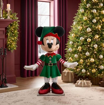 ​Animated Holiday Minnie Mouse PRE ORDER NOW FOR CHRISTMAS 2026