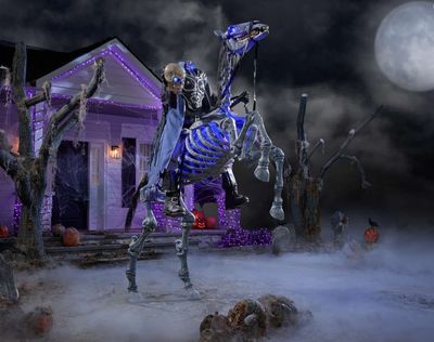 8.5 FT Grave &amp; Bones Giant-Sized Animated LED Knight Frostbane  PRE ORDER FOR HALLOWEEN 2027 OR AIRFREIGHT STILL AVAILABLE FOR 2026 PLEASE ASK FOR PRICING