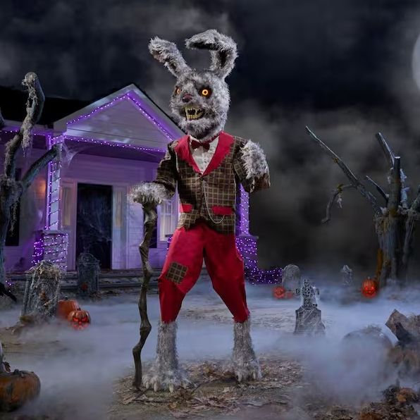 7 FT Wicked Woods Animated LED Horrifying Hops PRE ORDER NOW FOR 2026 PRE ORDER FOR HALLOWEEN 2026 LAST ONE AVAILABLE FROM THE HALLWAY TO HALLOWEEN SALE